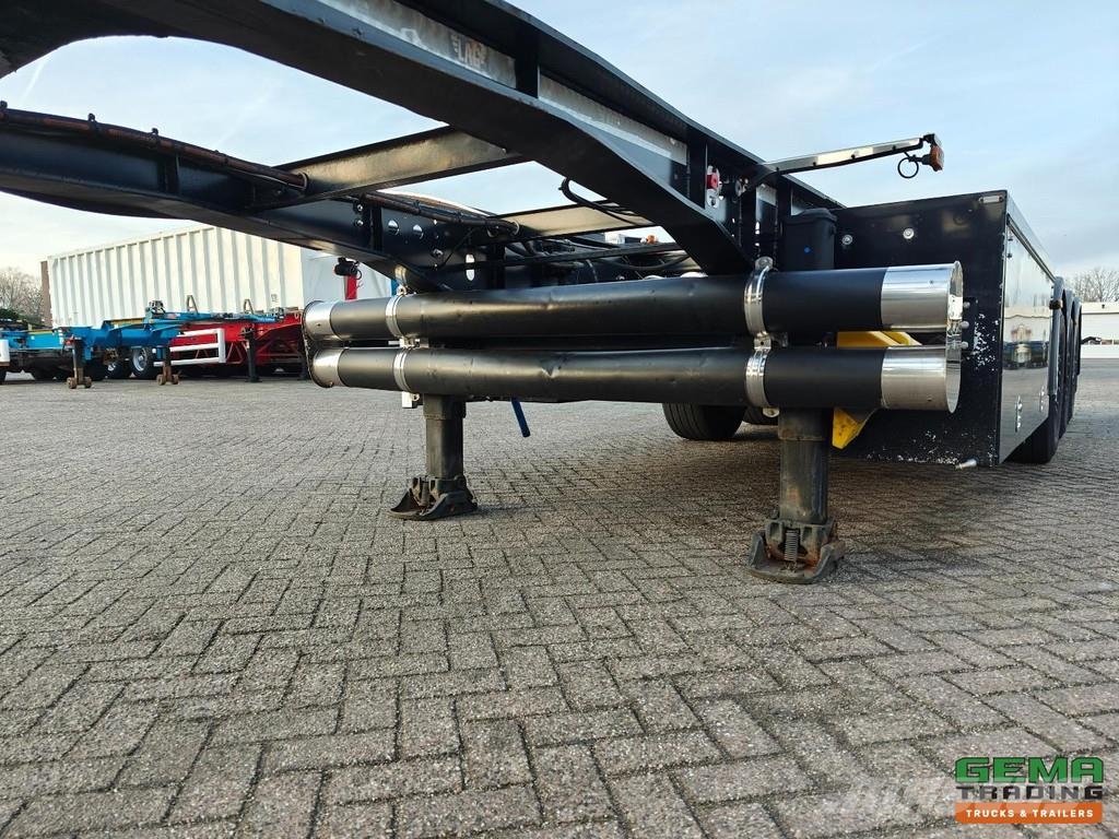 LAG O-3-CC 3 Axles MB - 30FT Tipping Chassis - Rotary نصف مقطورات حاويات