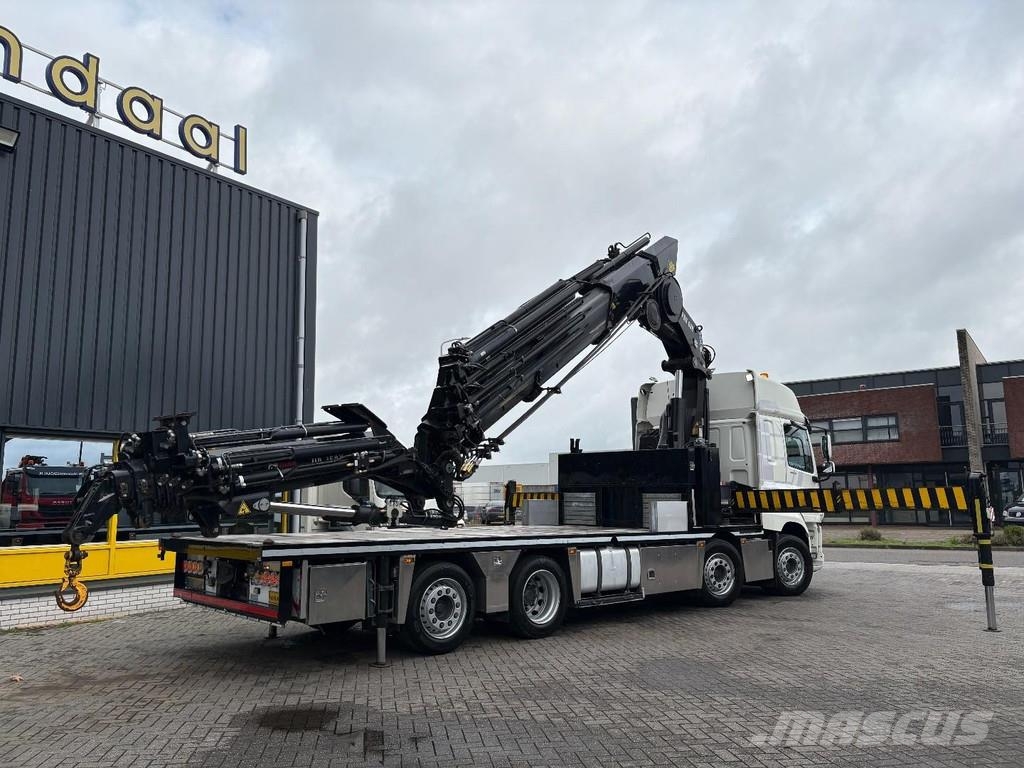 DAF CF 460 + HIAB HIPRO 638 E-8.--- 8X EXT. + JIB 150X Grúas todo terreno