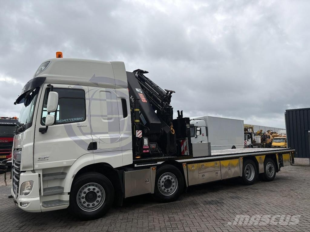 DAF CF 460 + HIAB HIPRO 638 E-8.--- 8X EXT. + JIB 150X Grúas todo terreno