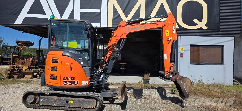 Hitachi ZX 33 U-5A حفارات صغيرة أقل من 7 طن (حفارات صغيرة)