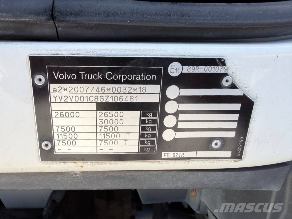Volvo FE320 6x2*4 Frigoblock FK25SL 9.9 m Frigobox Camiones con temperatura controlada