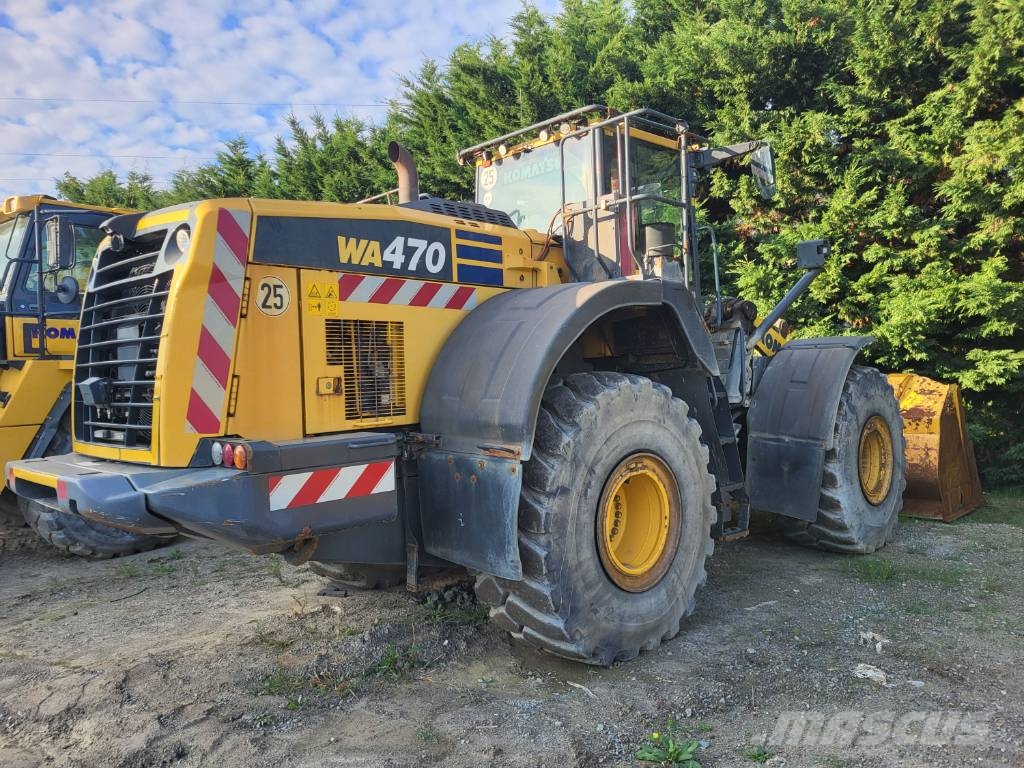 Komatsu WA470-8 Cargadoras sobre ruedas