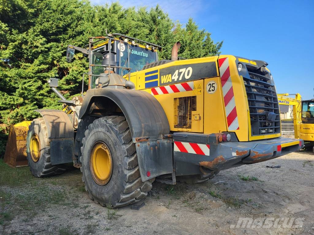 Komatsu WA470-8 Cargadoras sobre ruedas