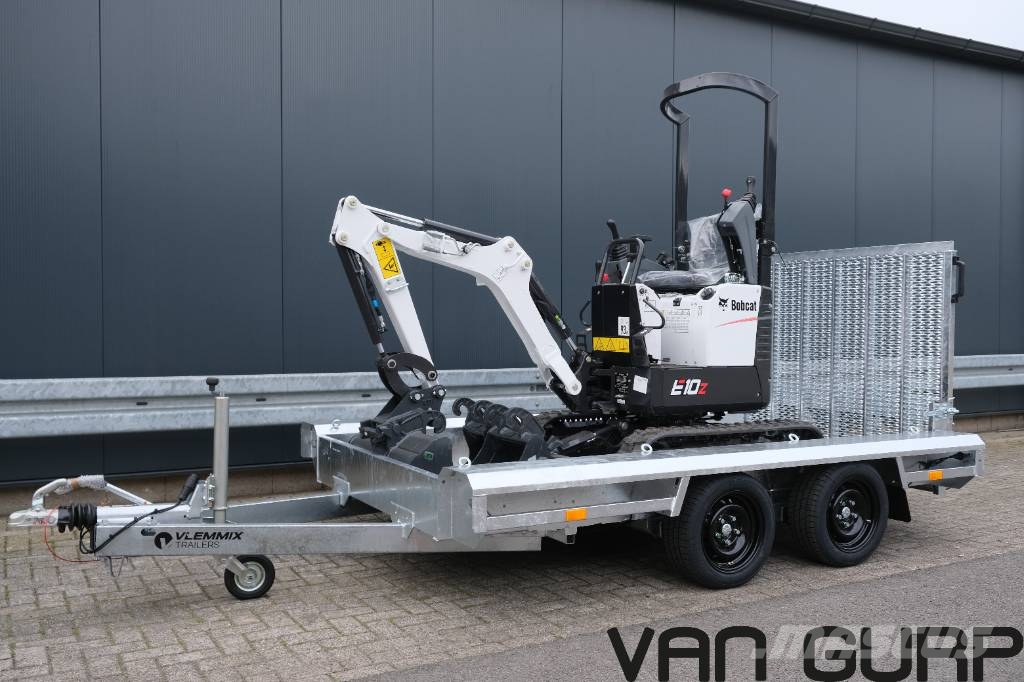 Bobcat E 10z | Inclusief machinetransporter Mini ekskavatori < 7 t