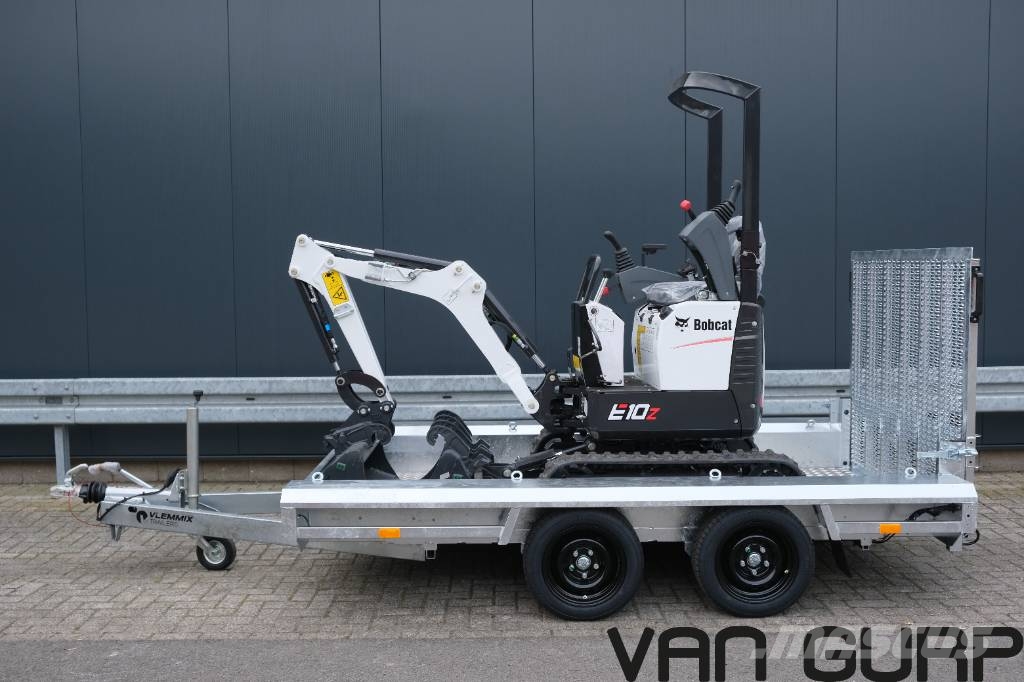 Bobcat E 10z | Inclusief machinetransporter Mini ekskavatori < 7 t