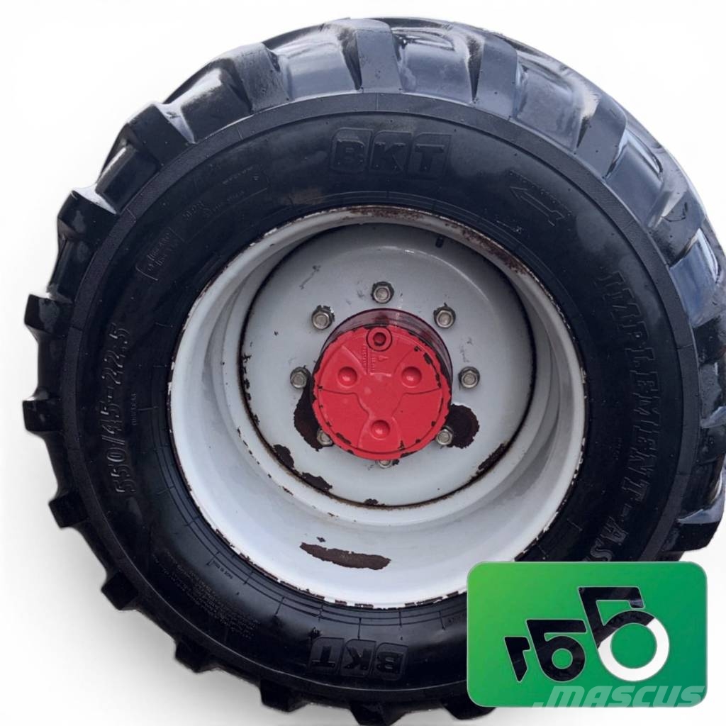 Schäffer 8082 R 22.5 Wheel, BKT 550/45-22.5 Tire الإطارات والعجلات والحافات