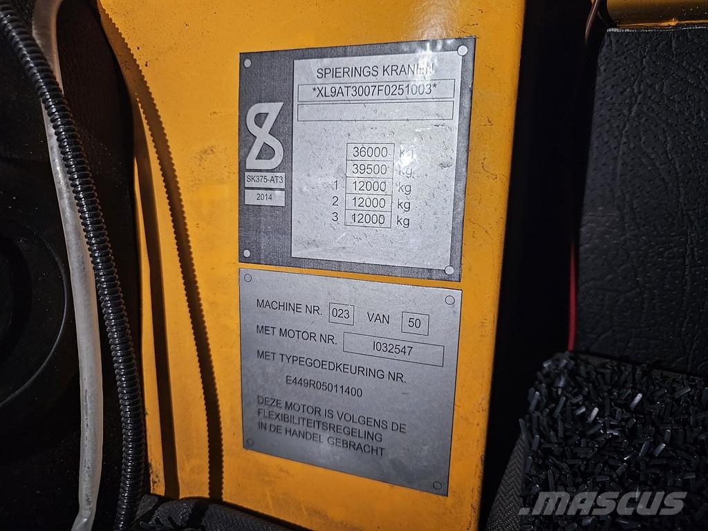 Spierings SK375-AT3 / EURO 5 رافعات صالحة لكل أنواع الطرق