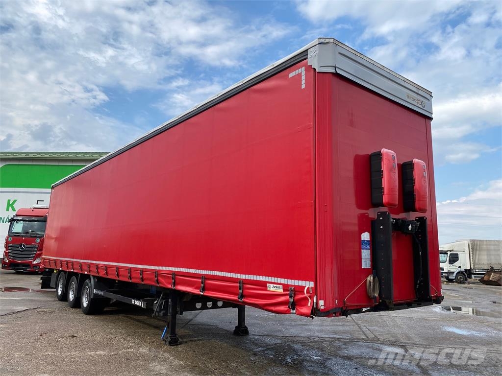 Kögel SN24 LOWDECK trojstranka VIN 133 Semirremolques de caja de lona