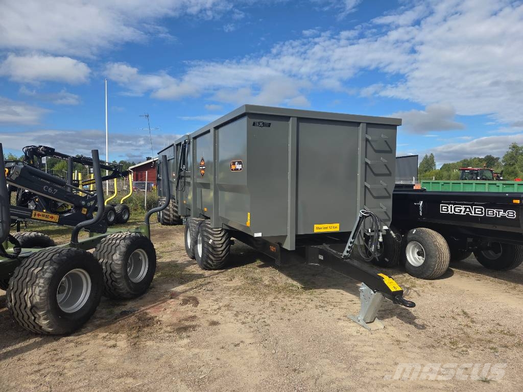 Palmse Trailer 1217 Carros de trasladar grano