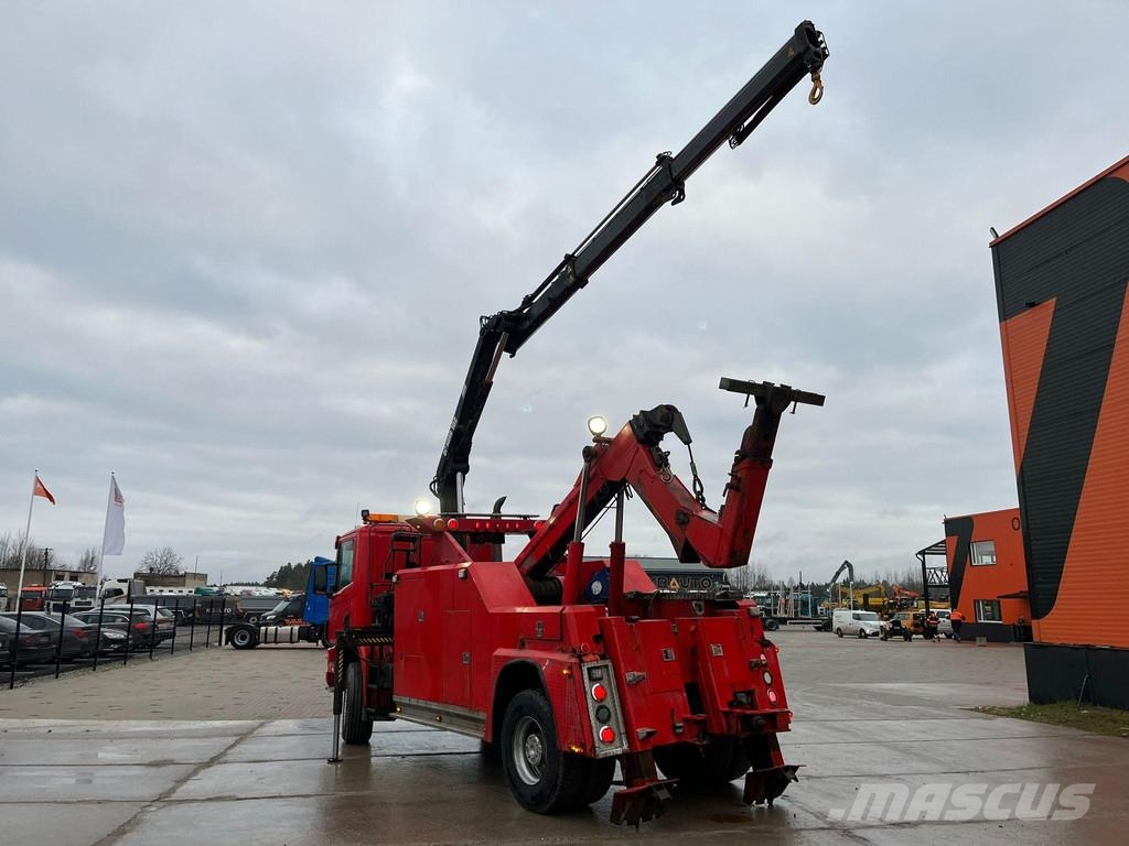 Scania P 114 4x4 BRO WRECKER / 2x WINCH 10 + 30 ton / CRA Sleepwagens