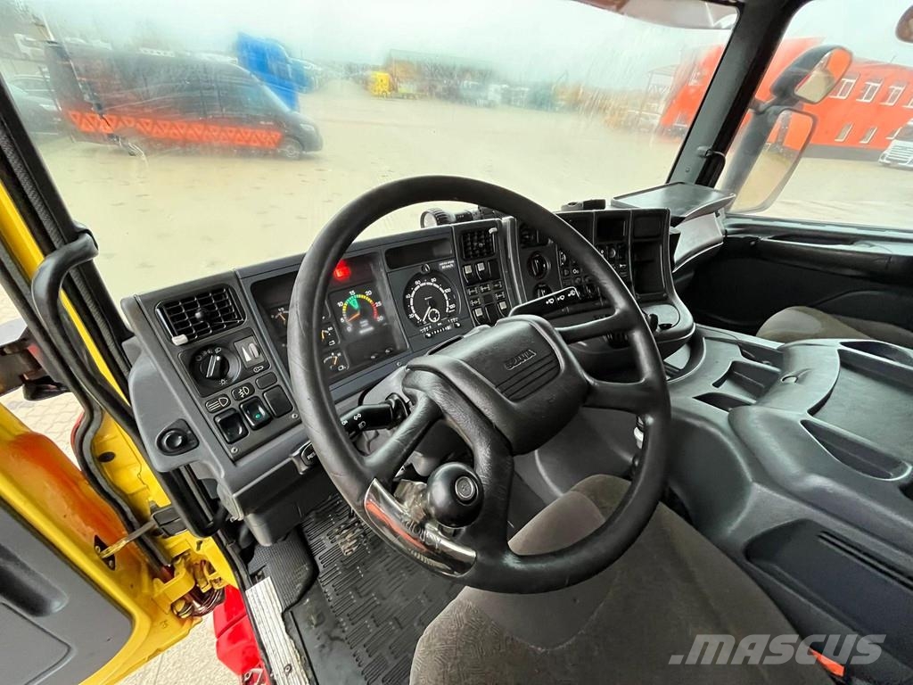 Scania P 114 4x4 BRO WRECKER / 2x WINCH 10 + 30 ton / CRA Műszaki mentők