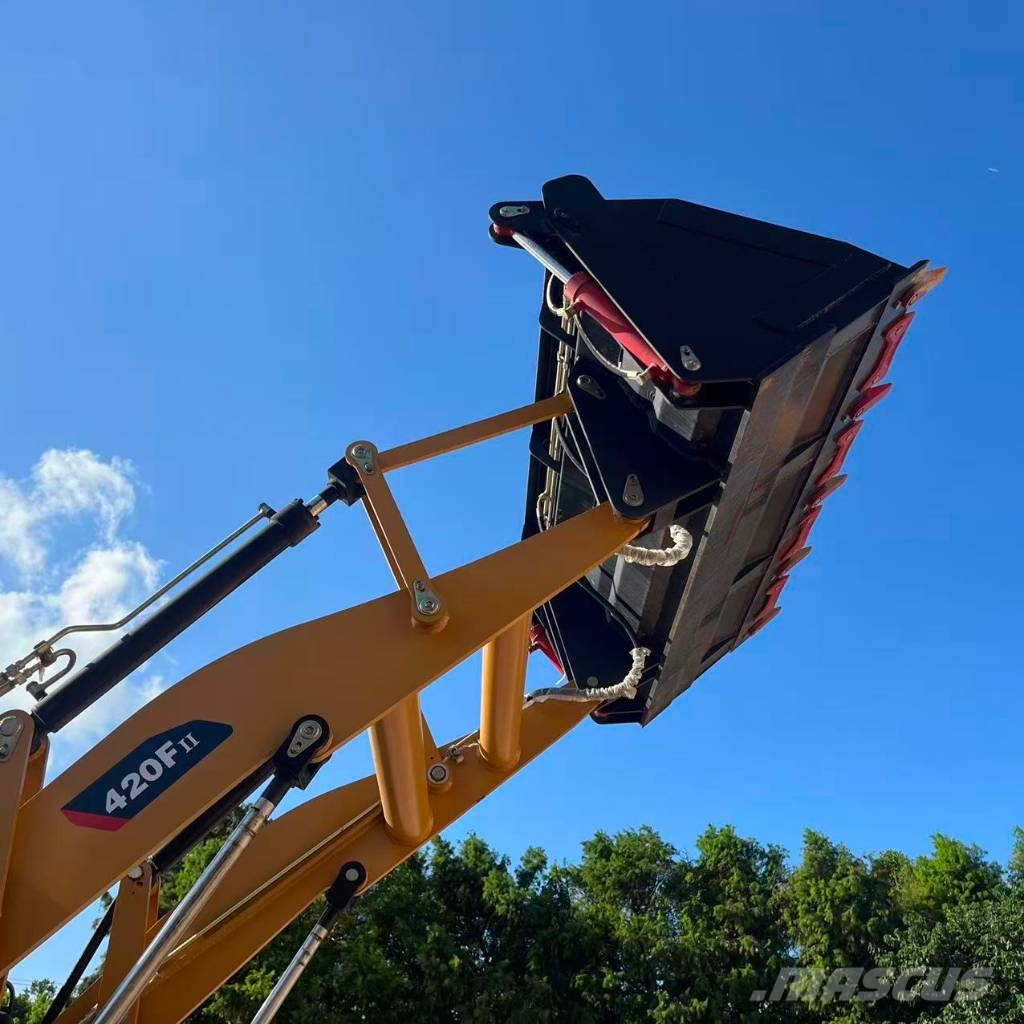 CAT 420F2 Baggerlader