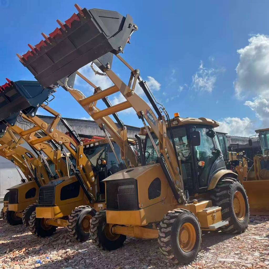CAT 420F2 Baggerlader