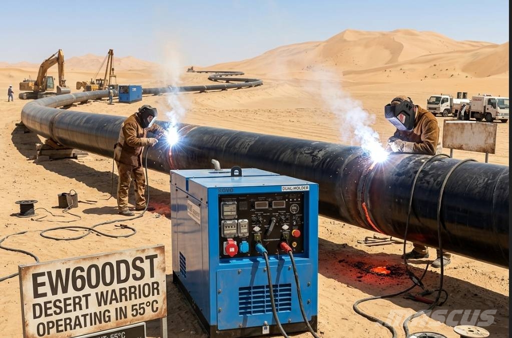 Kovo ENGINE DRIVEN WELDER GENERATOR EWS500DST Geradores a diesel