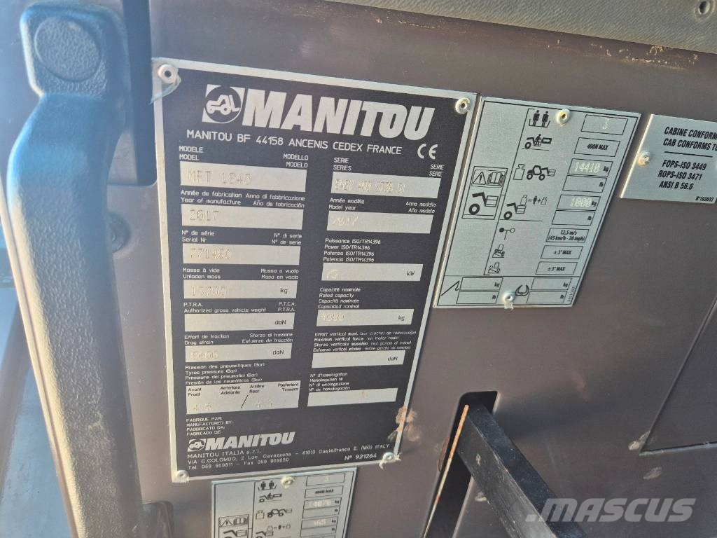 Manitou MRT 1840 R441 Τηλεσκοπικοί ανυψωτές