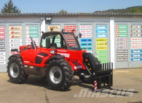 Manitou MT 732 Serie E-E3 ** 4x4x4 / 7 m / 3.2 t. Sollevatori telescopici