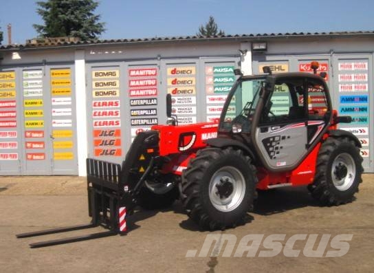 Manitou MT 732 Serie E-E3 ** 4x4x4 / 7 m / 3.2 t. Sollevatori telescopici