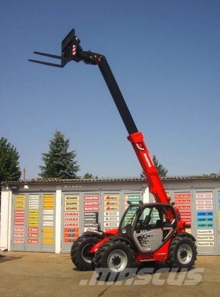 Manitou MT 732 Serie E-E3 ** 4x4x4 / 7 m / 3.2 t. Sollevatori telescopici