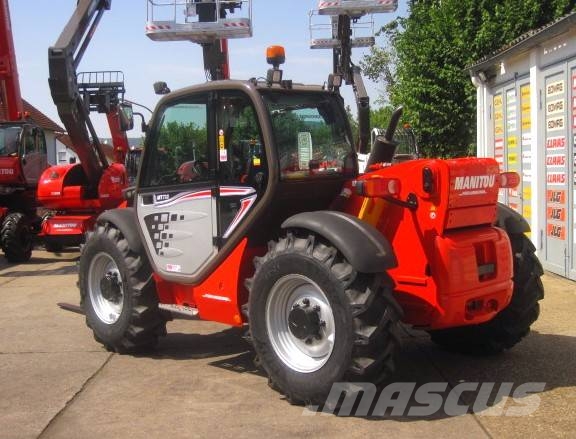 Manitou MT 732 Serie E-E3 ** 4x4x4 / 7 m / 3.2 t. Sollevatori telescopici