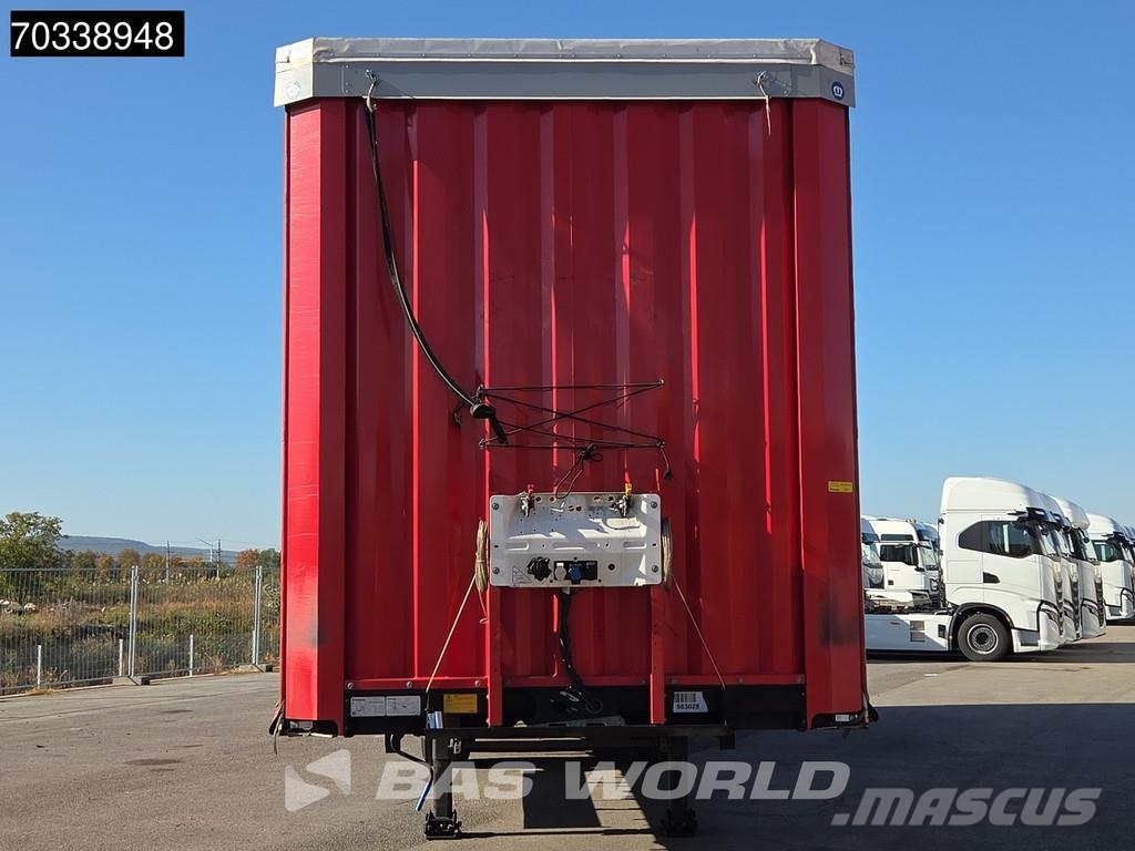 Krone SD MEGA Liftachse Lift+Hubdach Semi remorque à rideaux coulissants (PLSC)