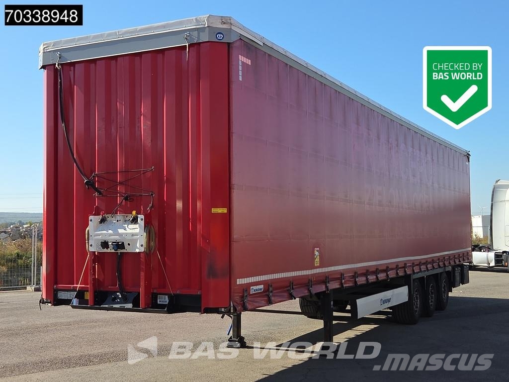 Krone SD MEGA Liftachse Lift+Hubdach Semi remorque à rideaux coulissants (PLSC)