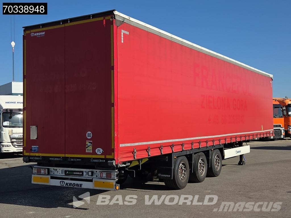 Krone SD MEGA Liftachse Lift+Hubdach TUV 08/27 Poluprikolice sa ciradom