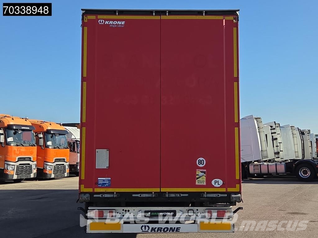 Krone SD MEGA Liftachse Lift+Hubdach Semi remorque à rideaux coulissants (PLSC)