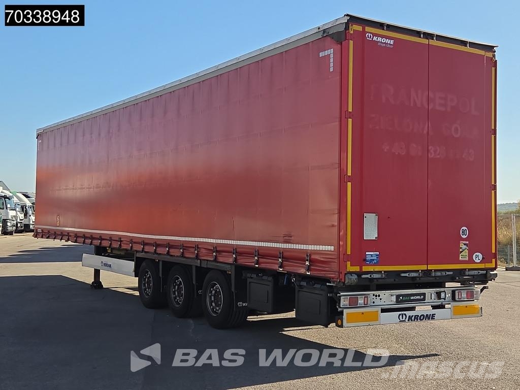Krone SD MEGA Liftachse Lift+Hubdach TUV 08/27 Poluprikolice sa ciradom