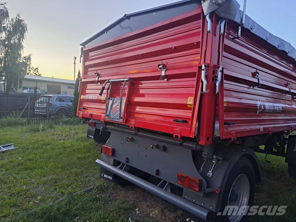 Metal-Fach T940/2-6T palet wide trailer/wywrotka szer. palet. Remolques con caja de volteo