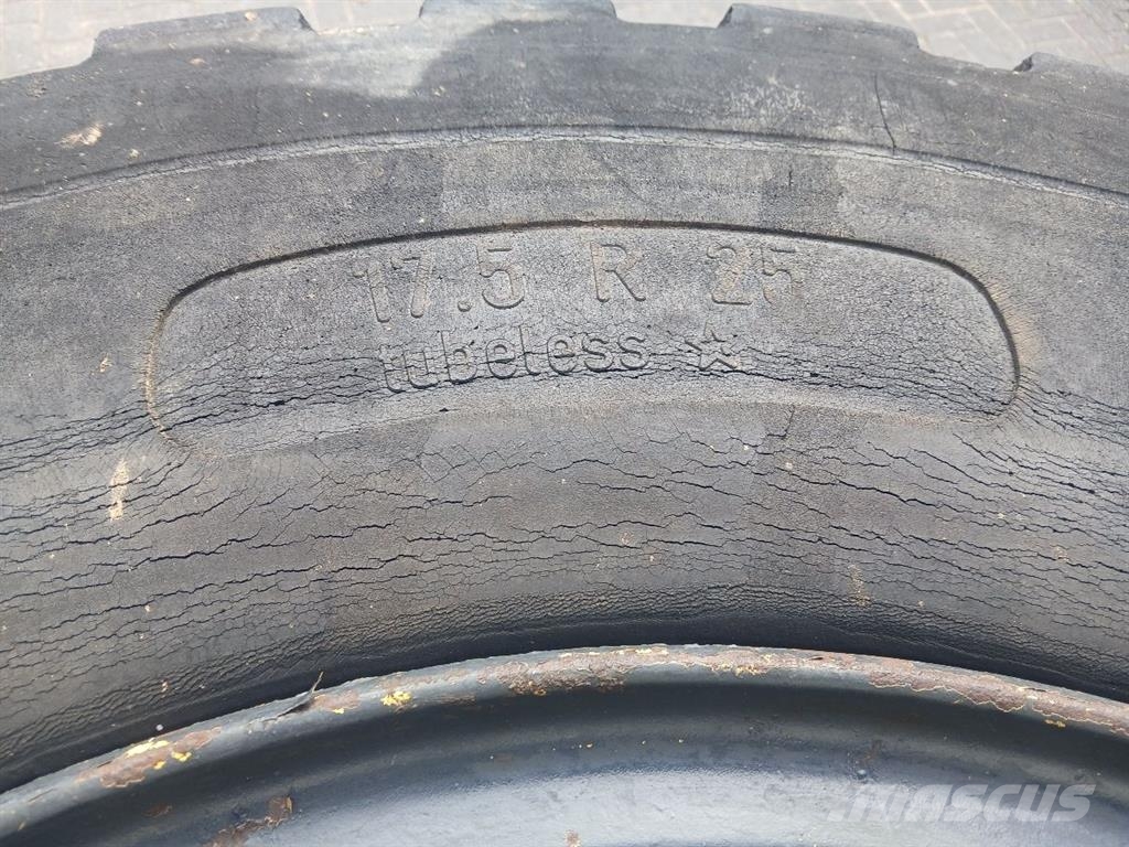 Ahlmann AZ14-Recamax 17.5R25-Tire/Reifen/Band Gume, kolesa in platišča