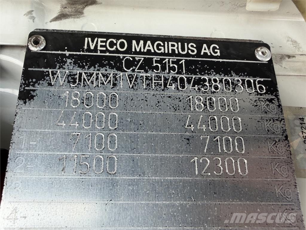 Iveco Stralis VIN 306 Седельные тягачи