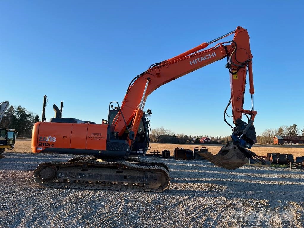 Hitachi ZX 210 LC-5B, 2015, Grästorp, Sweden - Used crawler