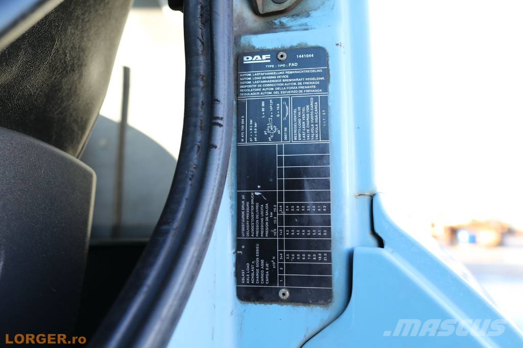 DAF CF85 8×4 Cementbil