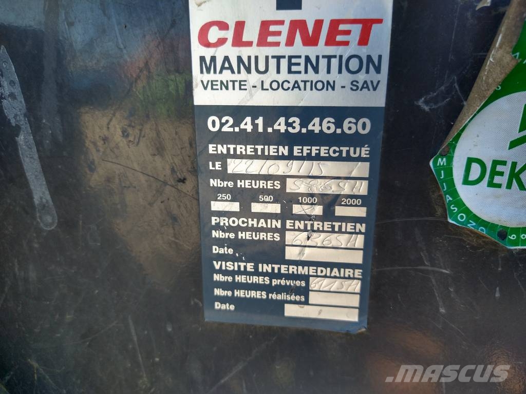 Manitou MLT 845-120 LSU (395) مناولات متداخلة