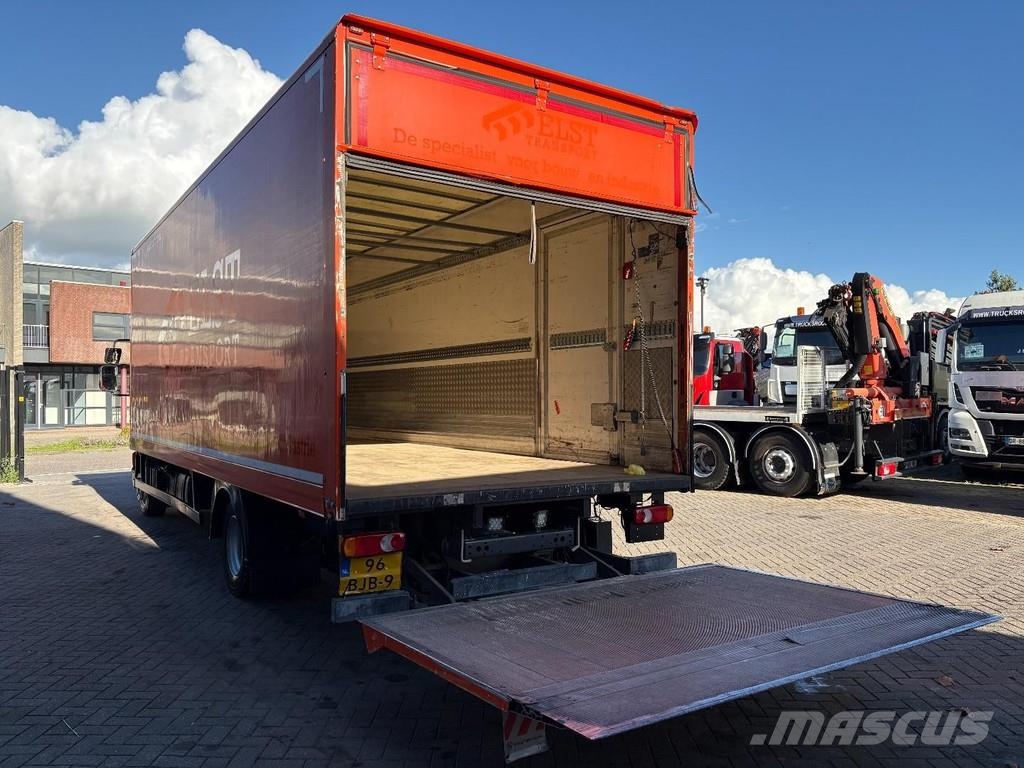 DAF LF 210 + LOADLIFT + 12 TON + BOX 7.10 METER + SMAR Box body trucks