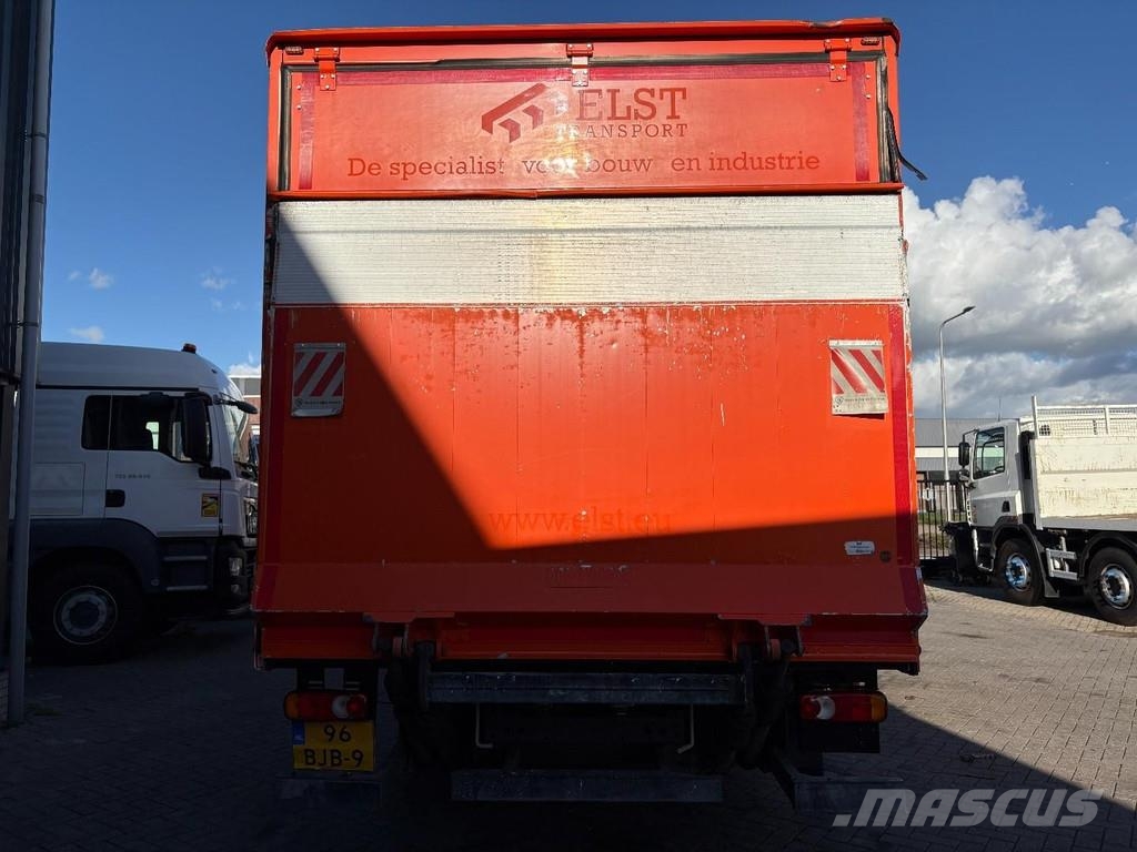 DAF LF 210 + LOADLIFT + 12 TON + BOX 7.10 METER + SMAR Box body trucks