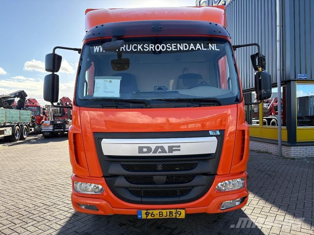 DAF LF 210 + LOADLIFT + 12 TON + BOX 7.10 METER + SMAR Box body trucks
