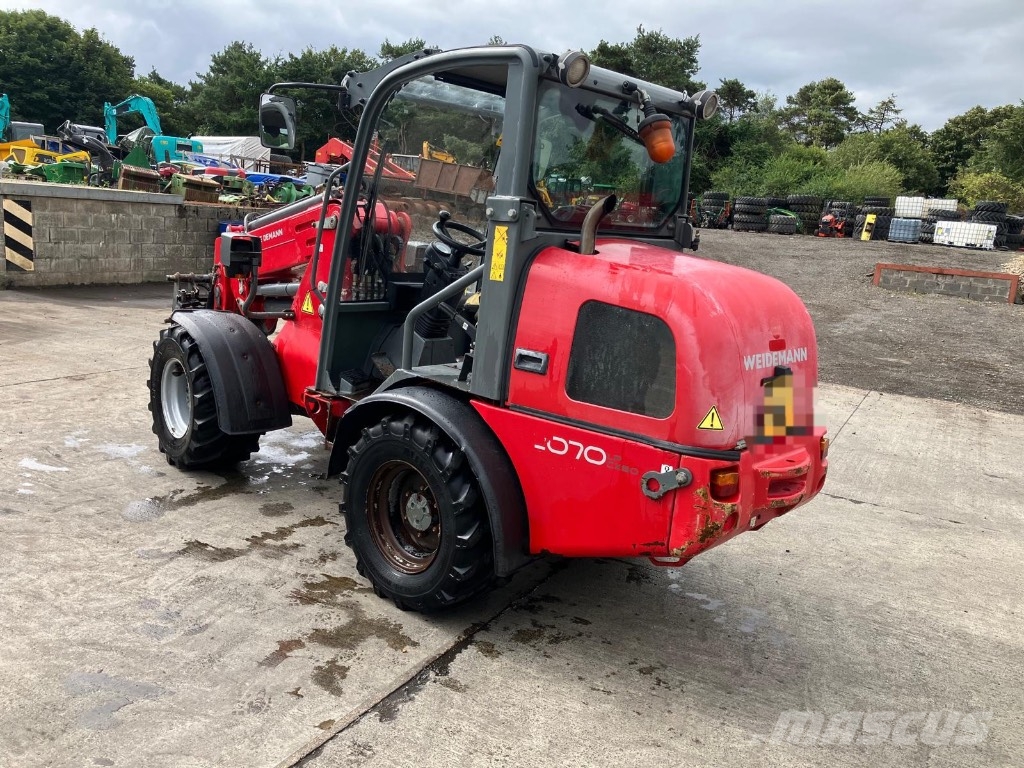 Weidemann 2070 LP CX80 Teleskopradlader / Hoflader /Schäffer Cargadoras de ruedas telescópicas