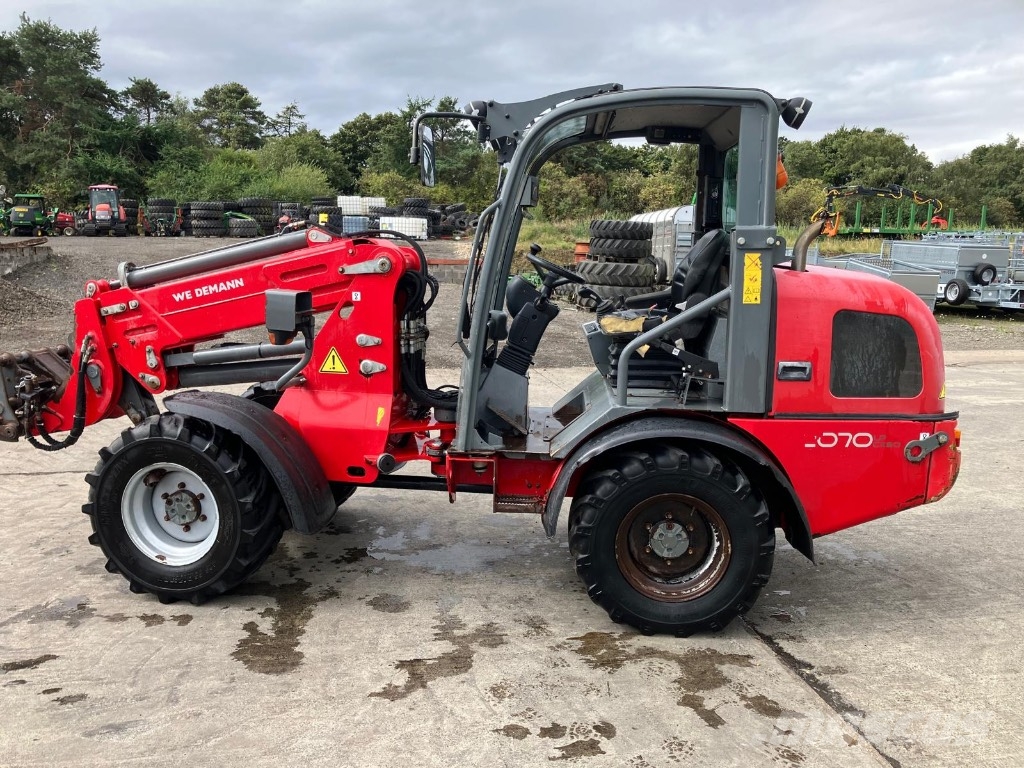 Weidemann 2070 LP CX80 Teleskopradlader / Hoflader /Schäffer Cargadoras de ruedas telescópicas