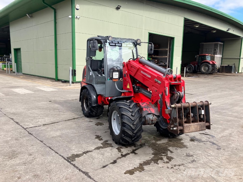 Weidemann 2070 LP CX80 Teleskopradlader / Hoflader /Schäffer Cargadoras de ruedas telescópicas