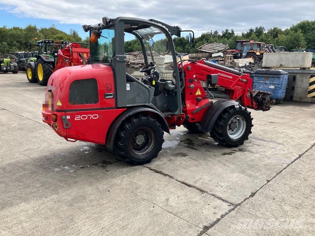 Weidemann 2070 LP CX80 Teleskopradlader / Hoflader /Schäffer Cargadoras de ruedas telescópicas
