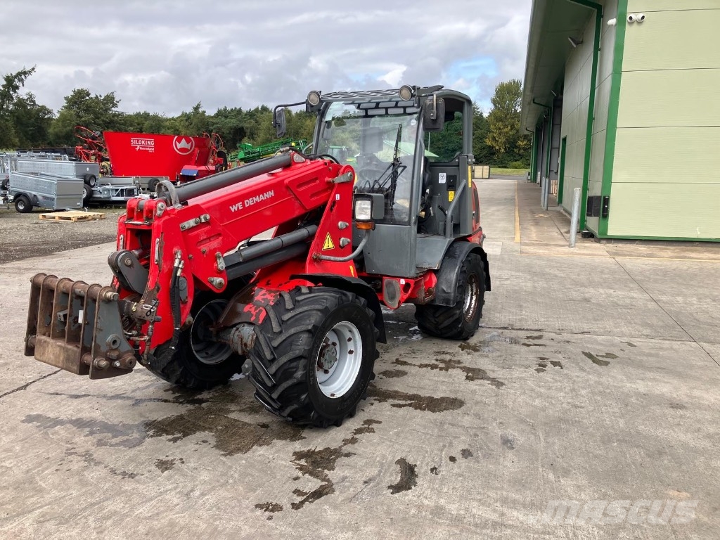 Weidemann 2070 LP CX80 Teleskopradlader / Hoflader /Schäffer Cargadoras de ruedas telescópicas