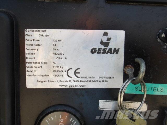 Gesan 150 kva Diesel generatoren