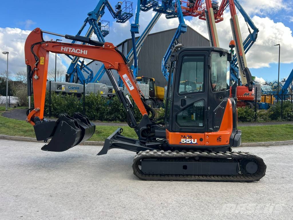 Hitachi ZX 55 U-6, 2022, Lurgan, Armagh, United Kingdom - Used