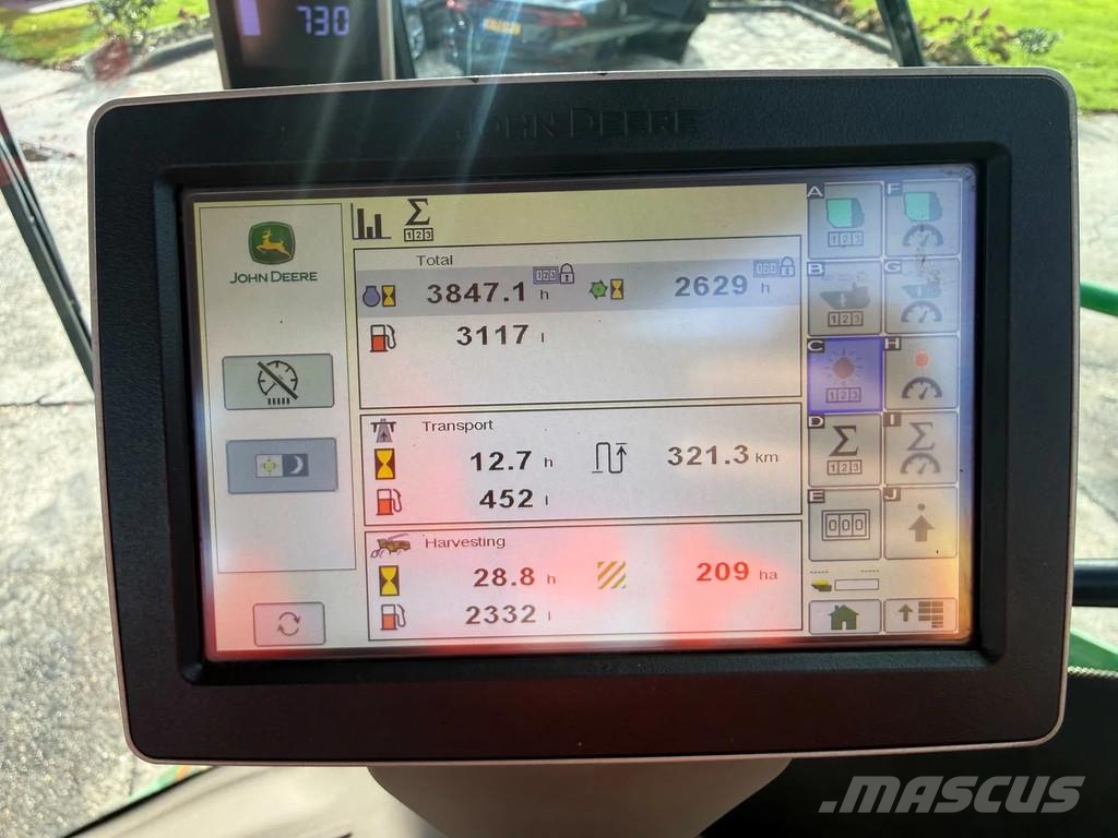 John Deere 8600 JD 8600 4 WD 40 KM Harvester Airco Combine Flishuggar