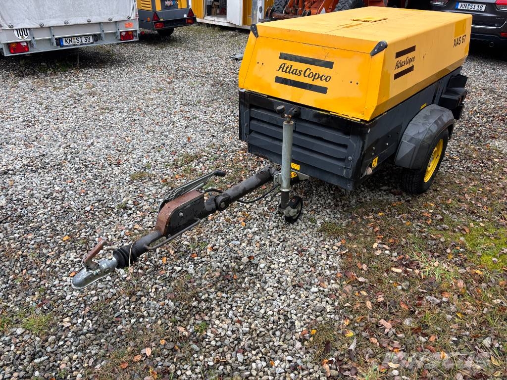 Atlas Copco XAS 67 DD + Zubehör Kompresory