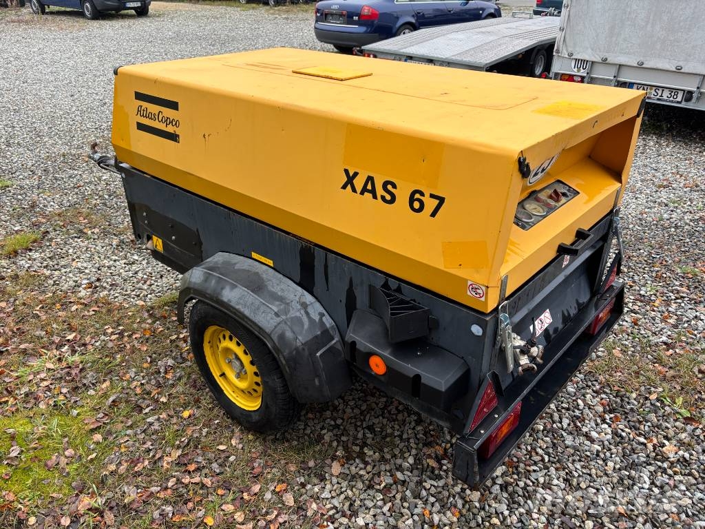 Atlas Copco XAS 67 DD + Zubehör Kompresory