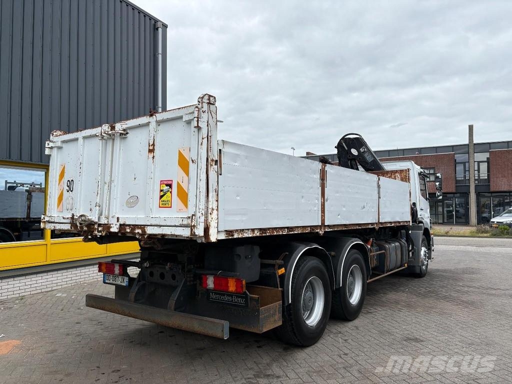 Mercedes-Benz Axor 2633 + HIAB 122 B-2 + 6X4 + REMOTE + MANUAL Всъдеходни кранове