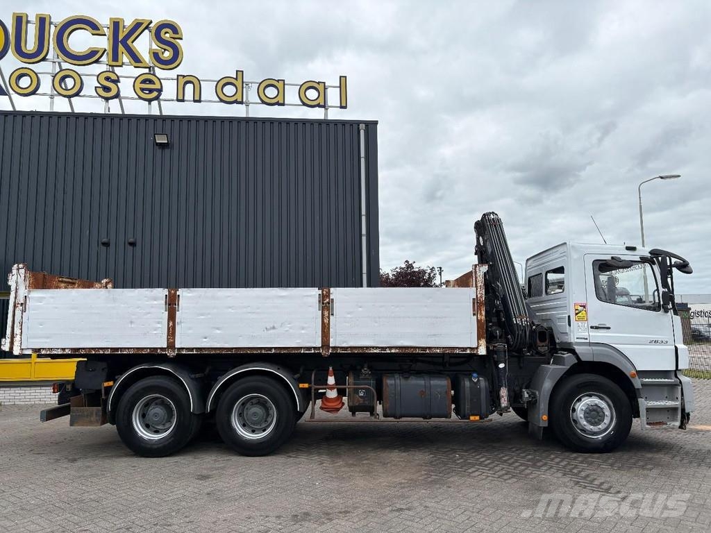 Mercedes-Benz Axor 2633 + HIAB 122 B-2 + 6X4 + REMOTE + MANUAL Grúas todo terreno