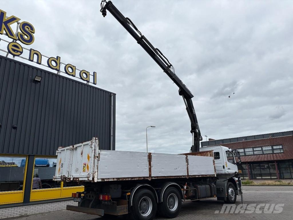Mercedes-Benz Axor 2633 + HIAB 122 B-2 + 6X4 + REMOTE + MANUAL Grúas todo terreno